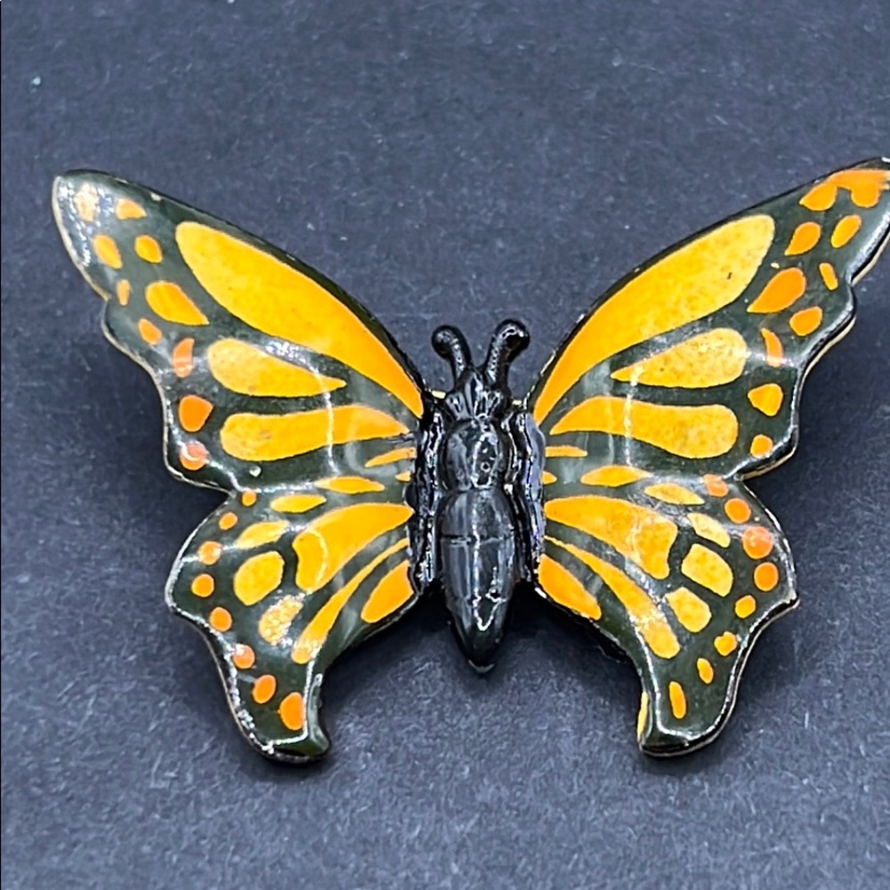 Vintage Germany butterfly brooch